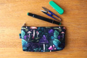 Kosmetyczka mała: grzybki