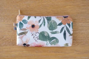 Kosmetyczka mała: kwiatowa