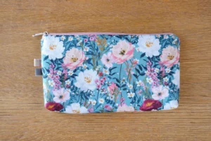 Kosmetyczka mała: kwiatowa