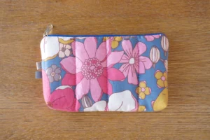 Kosmetyczka mała: kwiatowa