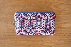 Kosmetyczka mała: kwiatowa