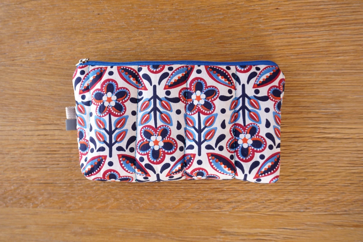 Kosmetyczka mała: kwiatowa