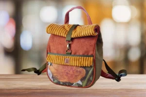 Plecak miejski 2.0 mały: bursztynowy blask